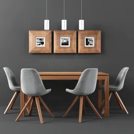 Scania table chair